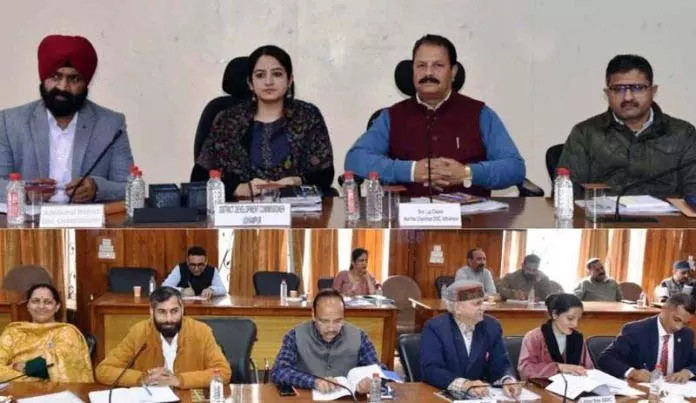 DDC अध्यक्ष ने उधमपुर में विकासात्मक प्रगति की समीक्षा की DDC अध्यक्ष ने उधमपुर में विकासात्मक प्रगति की समीक्षा की