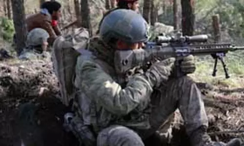 तुर्की ने पिछले सप्ताह सीरिया और इराक में मार गिराए 24 कुर्द आतंकवादी : मंत्रालय तुर्की ने पिछले सप्ताह सीरिया और इराक में मार गिराए 24 कुर्द आतंकवादी : मंत्रालय
