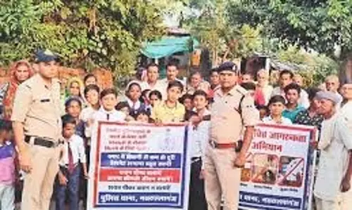 पुलिस ने नशा मुक्त भारत अभियान पर आयोजित की बहस
