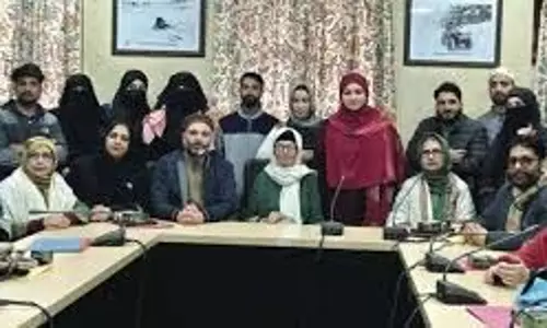 CUK, जम्मू-कश्मीर सांस्कृतिक अकादमी ने जम्मू कश्मीर का निसाई उर्दू अदब पर सेमिनार आयोजित किया CUK, जम्मू-कश्मीर सांस्कृतिक अकादमी ने जम्मू कश्मीर का निसाई उर्दू अदब पर सेमिनार आयोजित किया