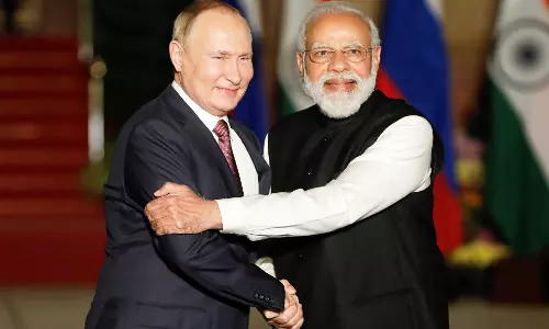 राष्ट्रपति पुतिन ने पीएम मोदी और ट्रंप को कहा थैंक यू...जानें वजह राष्ट्रपति पुतिन ने पीएम मोदी और ट्रंप को कहा थैंक यू...जानें वजह