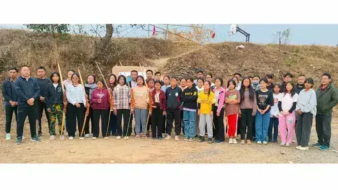 PDAA ने फेक जिले में तीरंदाजी प्रशिक्षण शिविर आयोजित किया