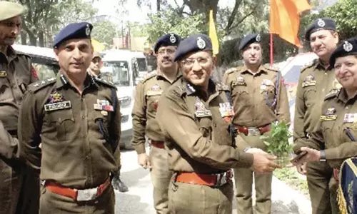 ADGP सशस्त्र ने IRP प्रथम बटालियन का दौरा किया