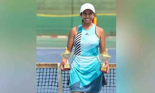 तेलंगाना की श्रीमन्या रेड्डी ने AITA महिला टेनिस एकल टूर्नामेंट जीता