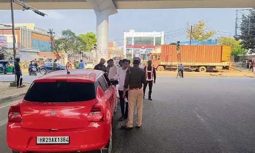 Faridabad में यातायात जुर्माना वसूली चार साल के निचले स्तर पर पहुंची