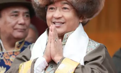 Sikkim :  मुख्यमंत्री ने पेरबिंग में राज्य स्तरीय ग्यालपो लोसर में भाग लिया