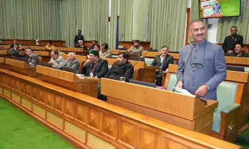 Himachal: आर्थिक सर्वेक्षण में राज्य की विकास दर थोड़ी बढ़कर 6.7% रहने का अनुमान Himachal: आर्थिक सर्वेक्षण में राज्य की विकास दर थोड़ी बढ़कर 6.7% रहने का अनुमान