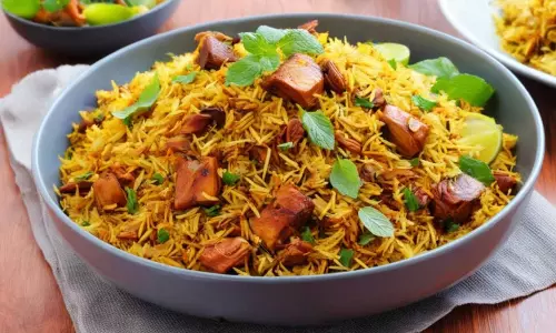 Jackfruit Biryani स्वाद के साथ सेहत में बेहतर Jackfruit Biryani स्वाद के साथ सेहत में बेहतर