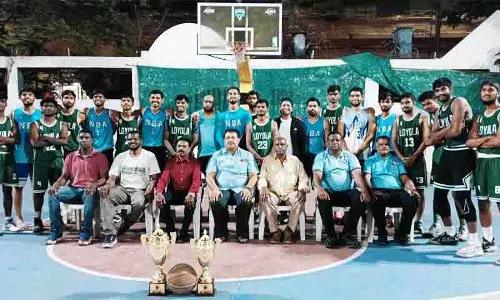 लोयोला अकादमी, सेंट फ्रांसिस GM संपत कुमार वार्षिक बास्केटबॉल लीग में चैंपियन बने