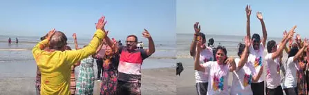 दमन में धूमधाम से मनाया गया धुलेटी पर्व दमन में धूमधाम से मनाया गया धुलेटी पर्व
