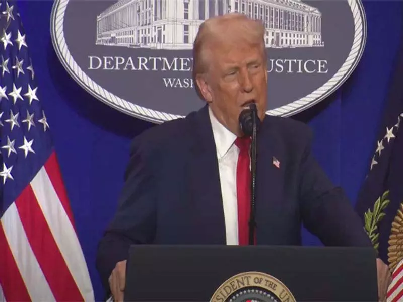 US President Trump हमारे पूर्ववर्ती ने न्याय विभाग को अन्याय विभाग में बदल दिया US President Trump हमारे पूर्ववर्ती ने न्याय विभाग को अन्याय विभाग में बदल दिया