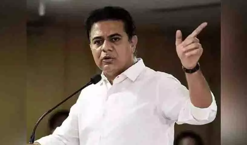 KTR ने रेवंत से भाजपा नेताओं के साथ गुप्त बैठकों पर सफाई मांगी KTR ने रेवंत से भाजपा नेताओं के साथ गुप्त बैठकों पर सफाई मांगी