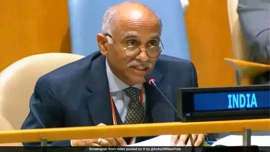 भारत ने UNGA में J&K के ‘अनुचित’ संदर्भ के लिए पाकिस्तान की आलोचना की भारत ने UNGA में J&K के ‘अनुचित’ संदर्भ के लिए पाकिस्तान की आलोचना की