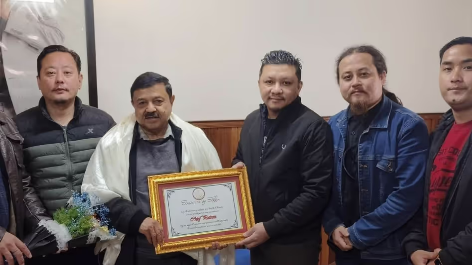 Sikkim कलाकार संघ ने 12वें स्थापना दिवस के लिए Sikkim कलाकार संघ ने 12वें स्थापना दिवस के लिए
