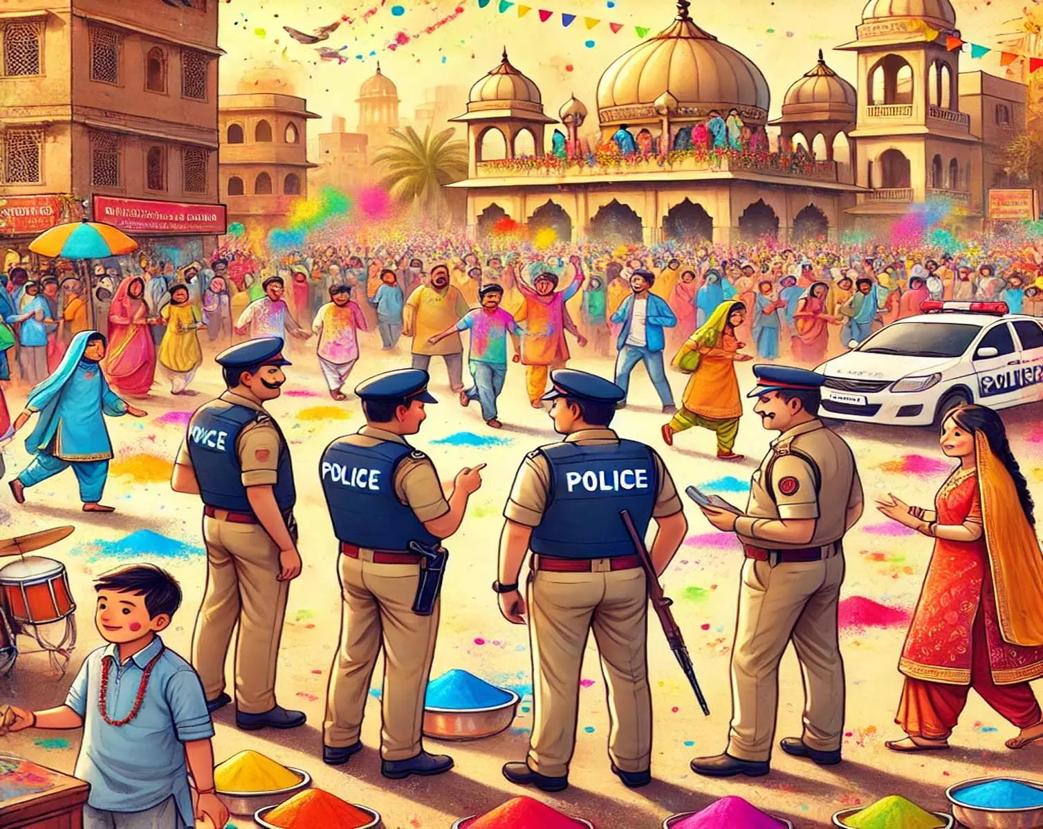 बलौदाबाजार-भाटापारा पुलिस ने होली पर सुरक्षा व्यवस्था सुनिश्चित की बलौदाबाजार-भाटापारा पुलिस ने होली पर सुरक्षा व्यवस्था सुनिश्चित की