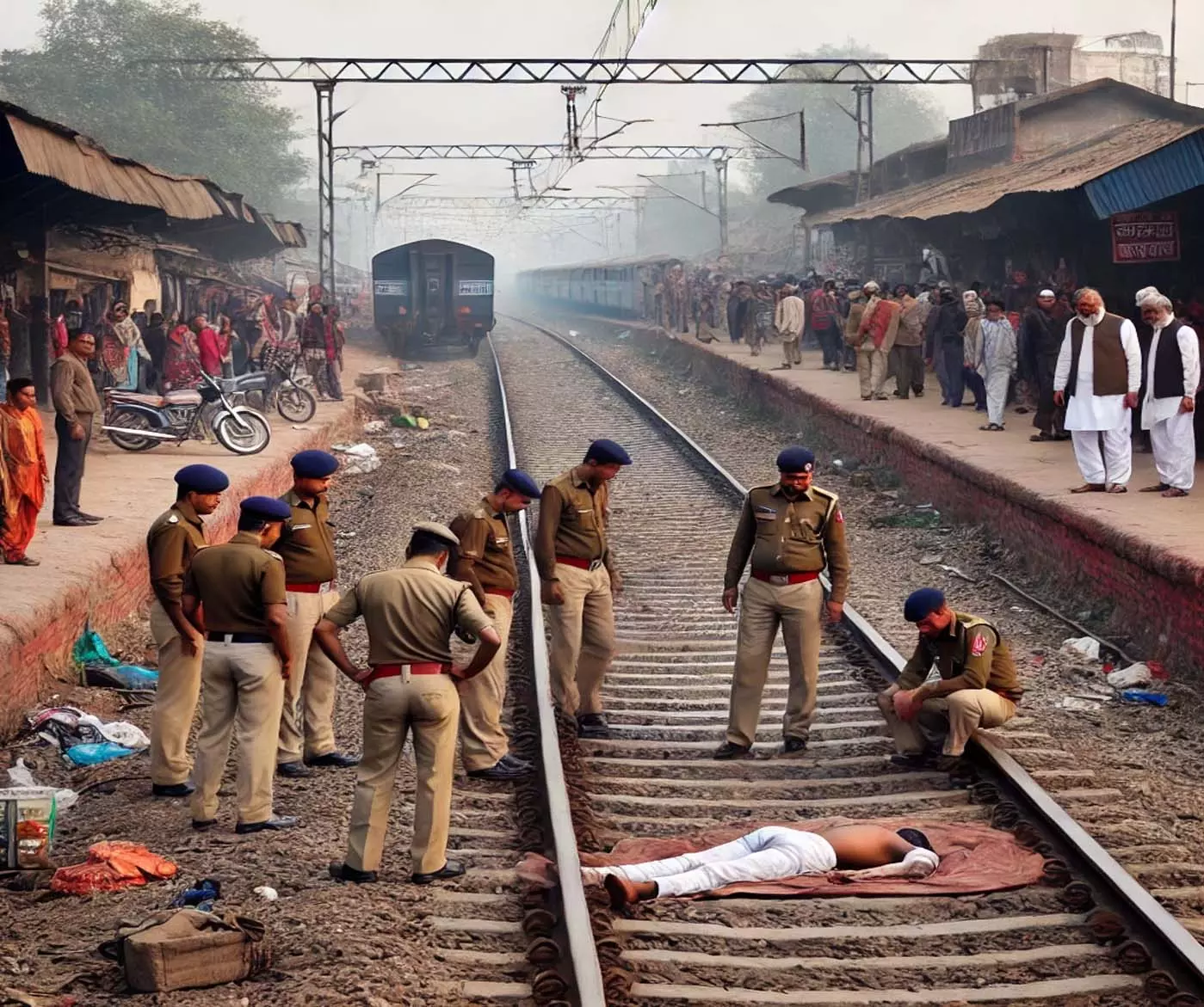 CG: रेलवे पटरी पर अज्ञात युवक का शव मिलने से सनसनी CG: रेलवे पटरी पर अज्ञात युवक का शव मिलने से सनसनी