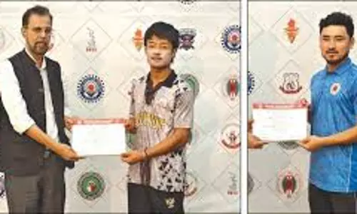 Nagaland : सीनियर पुरुष अंतर-जिला: मोकोकचुंग, दीमापुर ने जीत दर्ज की Nagaland : सीनियर पुरुष अंतर-जिला: मोकोकचुंग, दीमापुर ने जीत दर्ज की