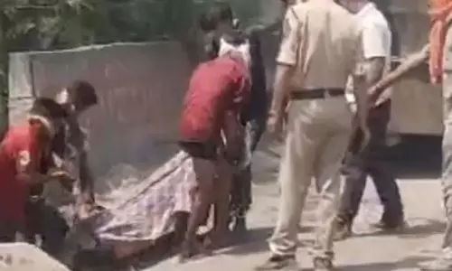 शराब दुकान के पास लाश मिली, शिनाख्त नहीं