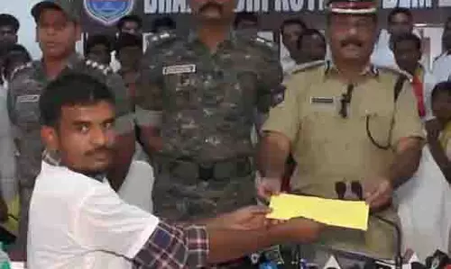 Telangana में 64 माओवादियों ने पुलिस के सामने आत्मसमर्पण किया