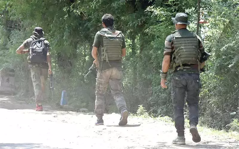 Jammu कठुआ में CASO चल रहा Jammu कठुआ में CASO चल रहा