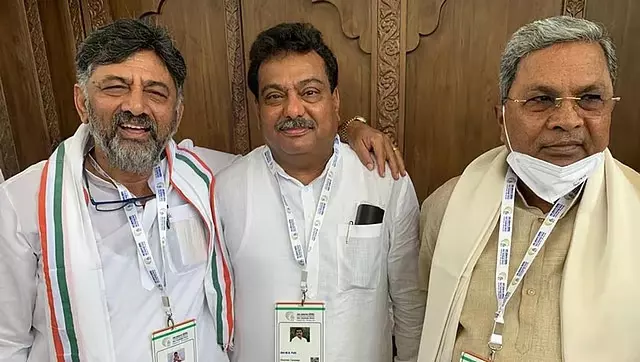 डीकेएसएच डिनर में सभी मौजूद थे, पार्टी में कोई मतभेद नहीं था: MB Patil डीकेएसएच डिनर में सभी मौजूद थे, पार्टी में कोई मतभेद नहीं था: MB Patil