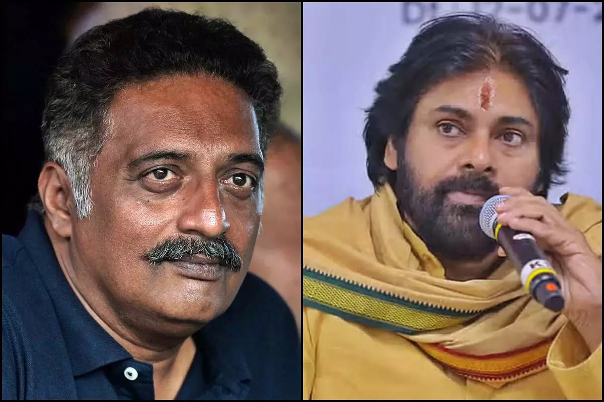 Mumbai पवन कल्याण की टिप्पणियों पर प्रकाश राज ने दिया जवाब Mumbai पवन कल्याण की टिप्पणियों पर प्रकाश राज ने दिया जवाब