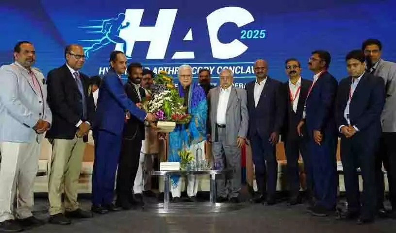 राज्यपाल जिष्णु देव वर्मा ने यशोदा अस्पताल के Hyderabad आर्थ्रोस्कोपी कॉन्क्लेव-2025 का उद्घाटन किया राज्यपाल जिष्णु देव वर्मा ने यशोदा अस्पताल के Hyderabad आर्थ्रोस्कोपी कॉन्क्लेव-2025 का उद्घाटन किया