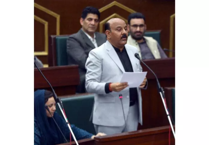J&K: विधानसभा में पांच विभागों के लिए 7019.34 करोड़ रुपये के अनुदान को मंजूरी J&K: विधानसभा में पांच विभागों के लिए 7019.34 करोड़ रुपये के अनुदान को मंजूरी