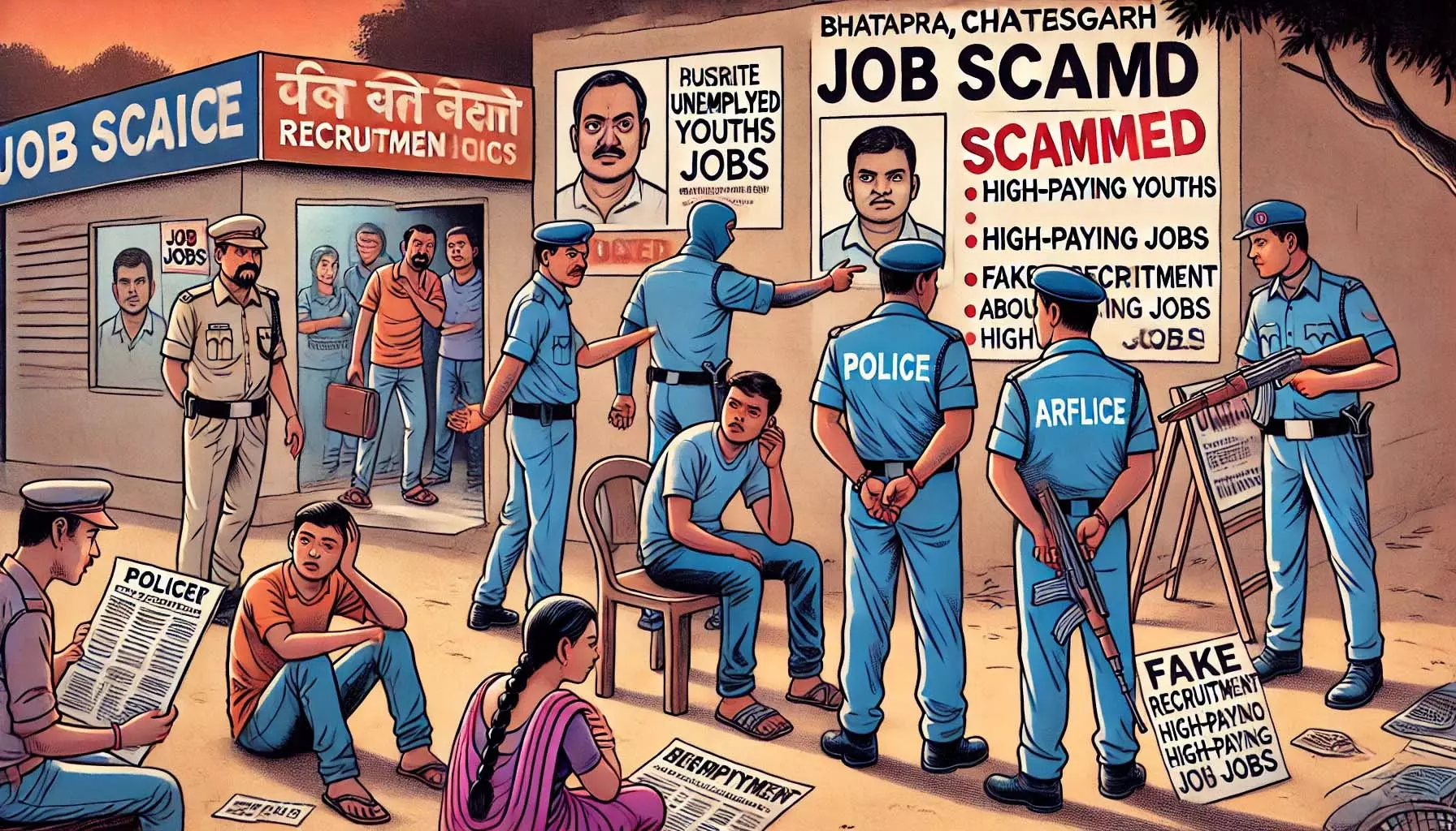 नौकरी दिलाने के नाम पर 31 हजार की ठगी, चार आरोपी गिरफ्तार नौकरी दिलाने के नाम पर 31 हजार की ठगी, चार आरोपी गिरफ्तार