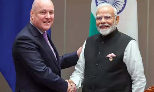 न्यूजीलैंड के प्रधानमंत्री क्रिस्टोफर लक्सन पांच दिवसीय यात्रा पर आज भारत आएंगे
