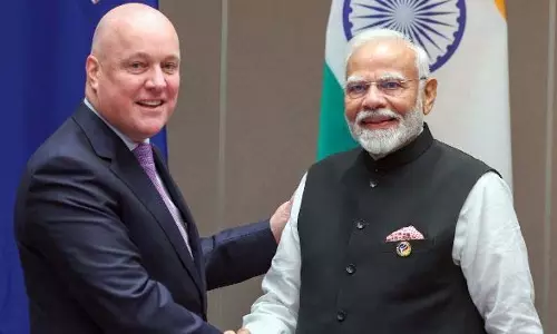 New Zealand प्रधानमंत्री लक्सन पांच दिवसीय यात्रा पर भारत आगमन