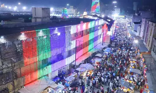 Vemulawada भव्य पार्वती राज राजेश्वर कल्याणम के लिए तैयार