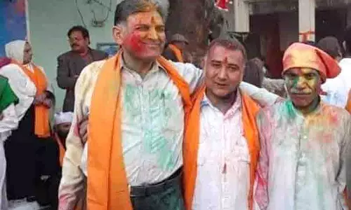 Valmiki मंदिर में हर्षोल्लास व एकता के साथ मनाई गई होली