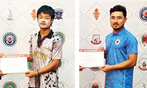 Nagaland : एमकेजी, दीमापुर ने सीनियर पुरुष अंतर-जिला टूर्नामेंट में जीत हासिल की Nagaland : एमकेजी, दीमापुर ने सीनियर पुरुष अंतर-जिला टूर्नामेंट में जीत हासिल की