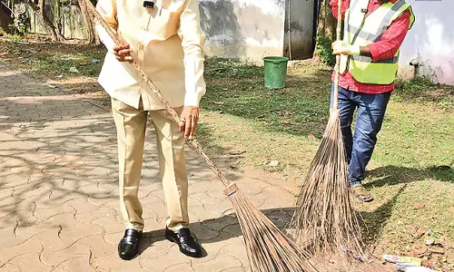 CM Chandrababu : सभी की भागीदारी से स्वच्छ आंध्र बनेगा