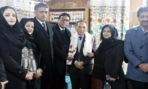 मुख्य न्यायाधीश ने Anantnag जिला न्यायालय परिसर का दौरा किया