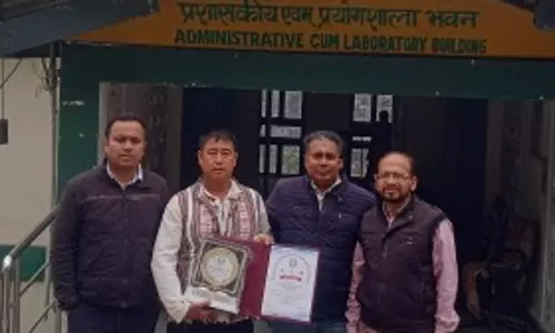 Sikkim : जोंगू किसान ने एफएसआरडीए पुरस्कार जीता Sikkim : जोंगू किसान ने एफएसआरडीए पुरस्कार जीता