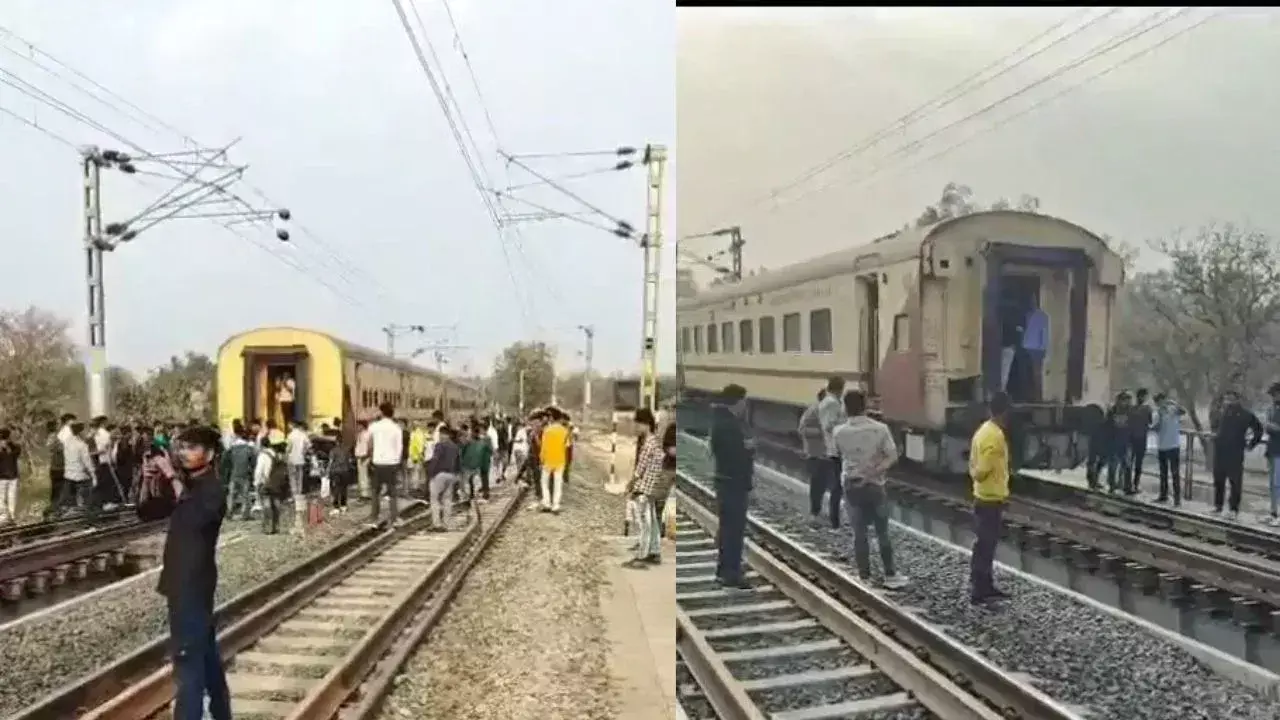 Madhya Pradesh में ट्रेन दो हिस्सों में बंटी, यात्रियों में मचा हड़कंप, बड़ा हादसा टला Madhya Pradesh में ट्रेन दो हिस्सों में बंटी, यात्रियों में मचा हड़कंप, बड़ा हादसा टला