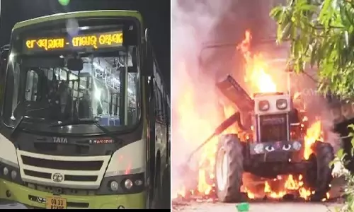 Mo bus ने भुवनेश्वर में एक और दुर्घटना की, अलग-अलग दुर्घटनाओं में दो नाबालिग लड़कियों की मौत
