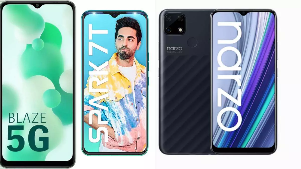 10,000 से कम के बजट में खरीदें ये तीन 5G स्मार्टफोन, जबरदस्त फीचर्स 10,000 से कम के बजट में खरीदें ये तीन 5G स्मार्टफोन, जबरदस्त फीचर्स