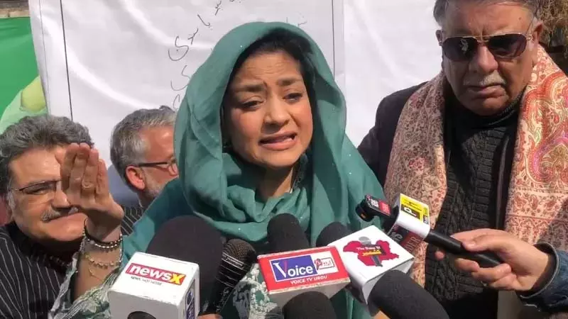 Iltija Mufti said, कुलगाम जाने पर रोक लगा दी Iltija Mufti said, कुलगाम जाने पर रोक लगा दी