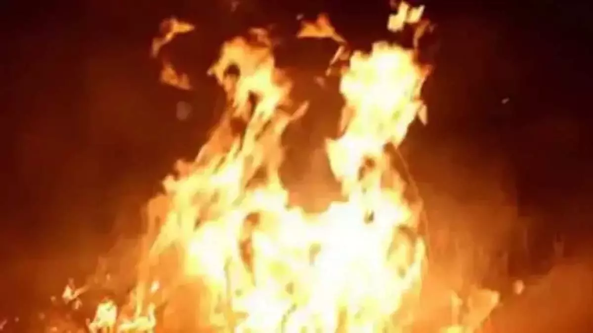 Jharkhand: चाईबासा में घास के ढेर में आग लगने से 4 बच्चों की जलकर मौत Jharkhand: चाईबासा में घास के ढेर में आग लगने से 4 बच्चों की जलकर मौत
