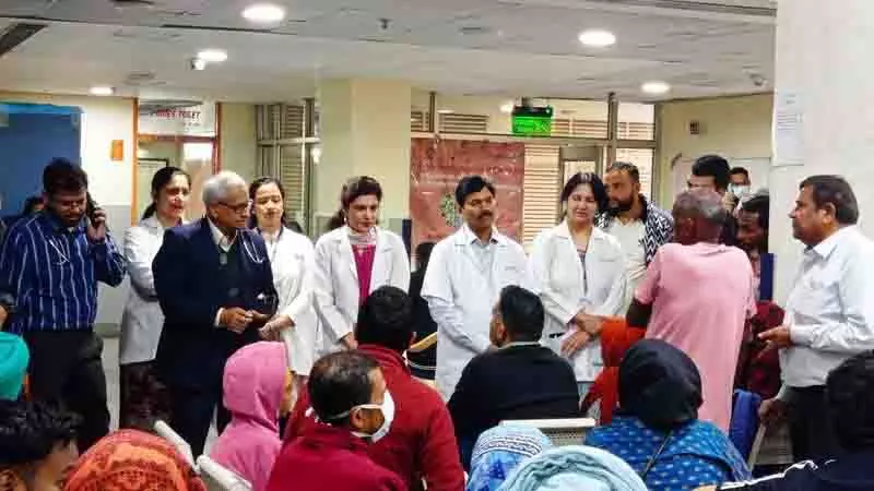 Chandigarh: खराब आहार, उच्च रक्तचाप को अपने गुर्दे पर दबाव डालने न दें Chandigarh: खराब आहार, उच्च रक्तचाप को अपने गुर्दे पर दबाव डालने न दें