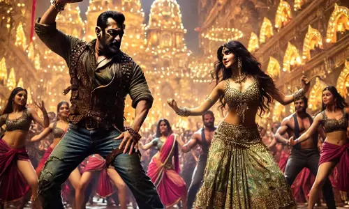 Sikandar के सेट से ‘बम बम भोले’ बीटीएस वीडियो वायरल! Sikandar के सेट से ‘बम बम भोले’ बीटीएस वीडियो वायरल!