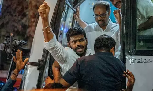 Tamil Nadu: विरोध प्रदर्शन करने गए अन्नामलाई को गिरफ्तार कर लिया गया!