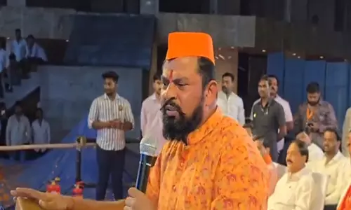 BJP विधायक टी राजा सिंह ने भारत को हिंदू राष्ट्र बनाने का संकल्प लिया