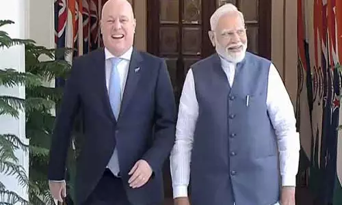 PM Modi ने न्यूजीलैंड के प्रधानमंत्री लक्सन के साथ द्विपक्षीय बैठक की