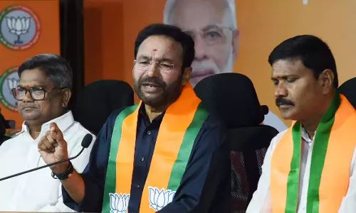 Kishan Reddy: कांग्रेस ने तेलंगाना को कर्ज के जाल में और भी ज्यादा धकेल दिया