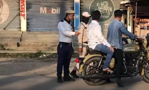 Manipur: याओशांग उत्सव के दौरान यातायात पुलिस ने नियम कड़े किए