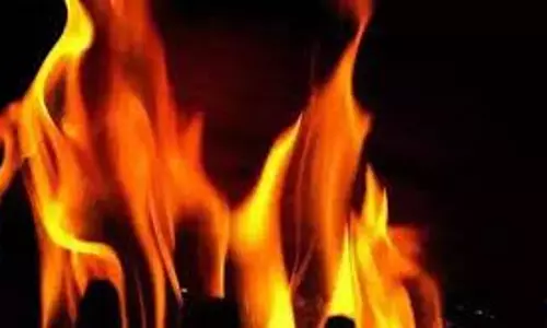 Assam: कछार जिले में घर में आगजनी Assam: कछार जिले में घर में आगजनी